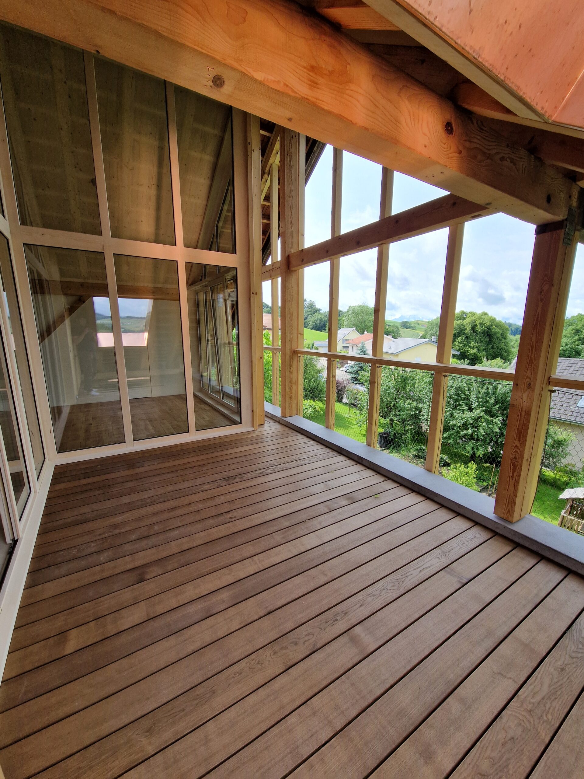 Rénovation d_une Ferme Montet - Loggia 2
