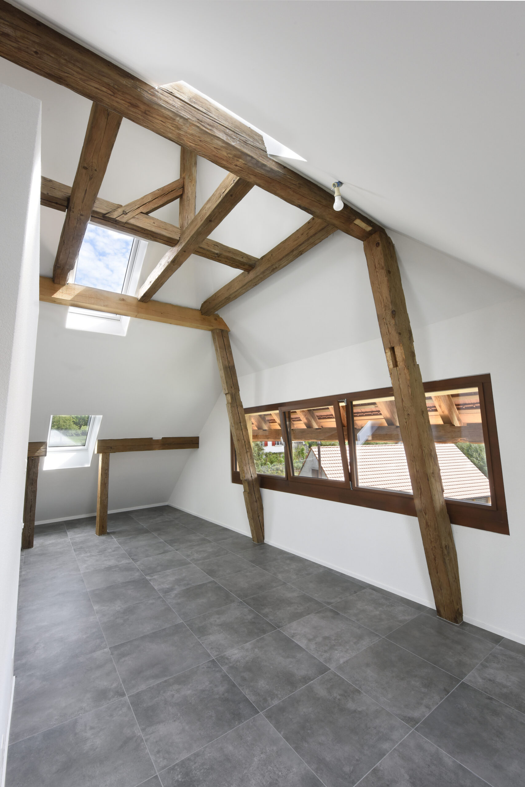 Rénovation de ferme Courtepin après travaux - Intérieur