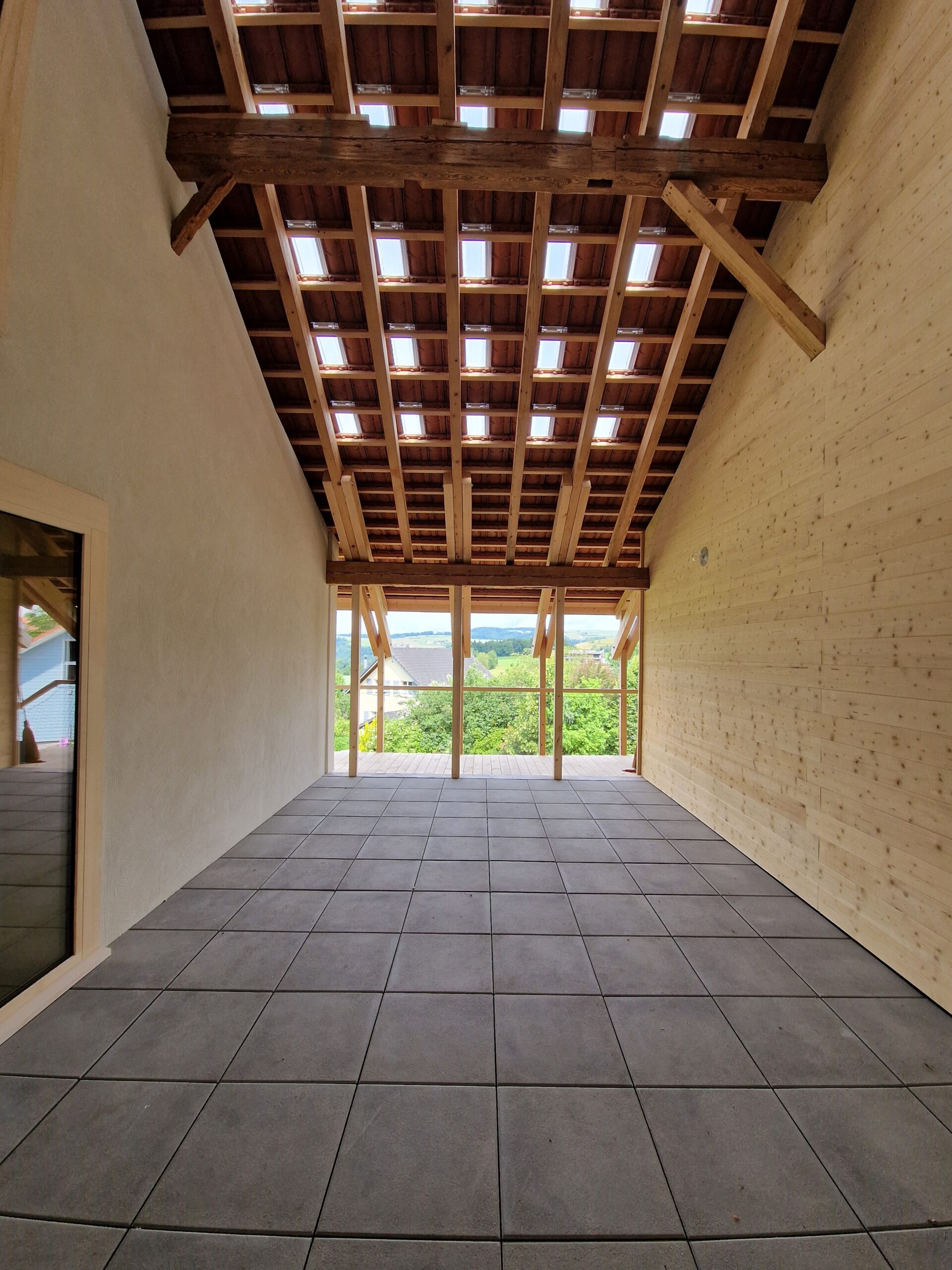 Rénovation d_une Ferme Montet - Loggia